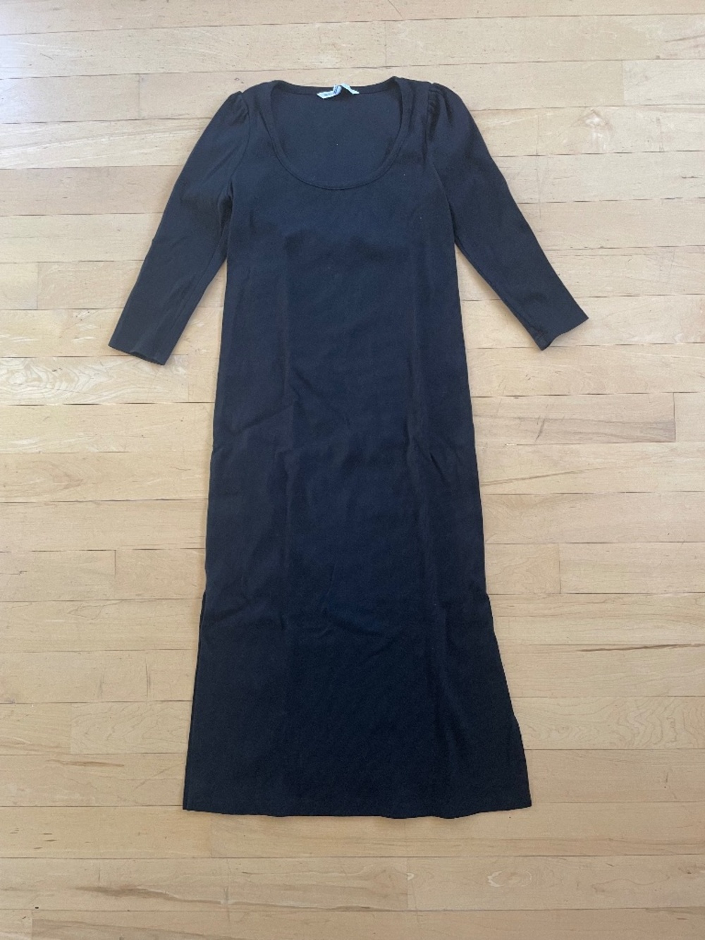 The Nines by Hatch black midi dress size small